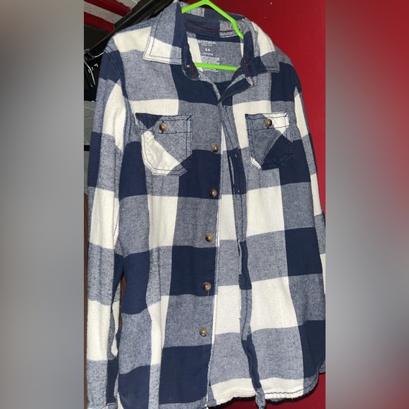 Plaid Button-Down Flannel - Picture 1 of 2